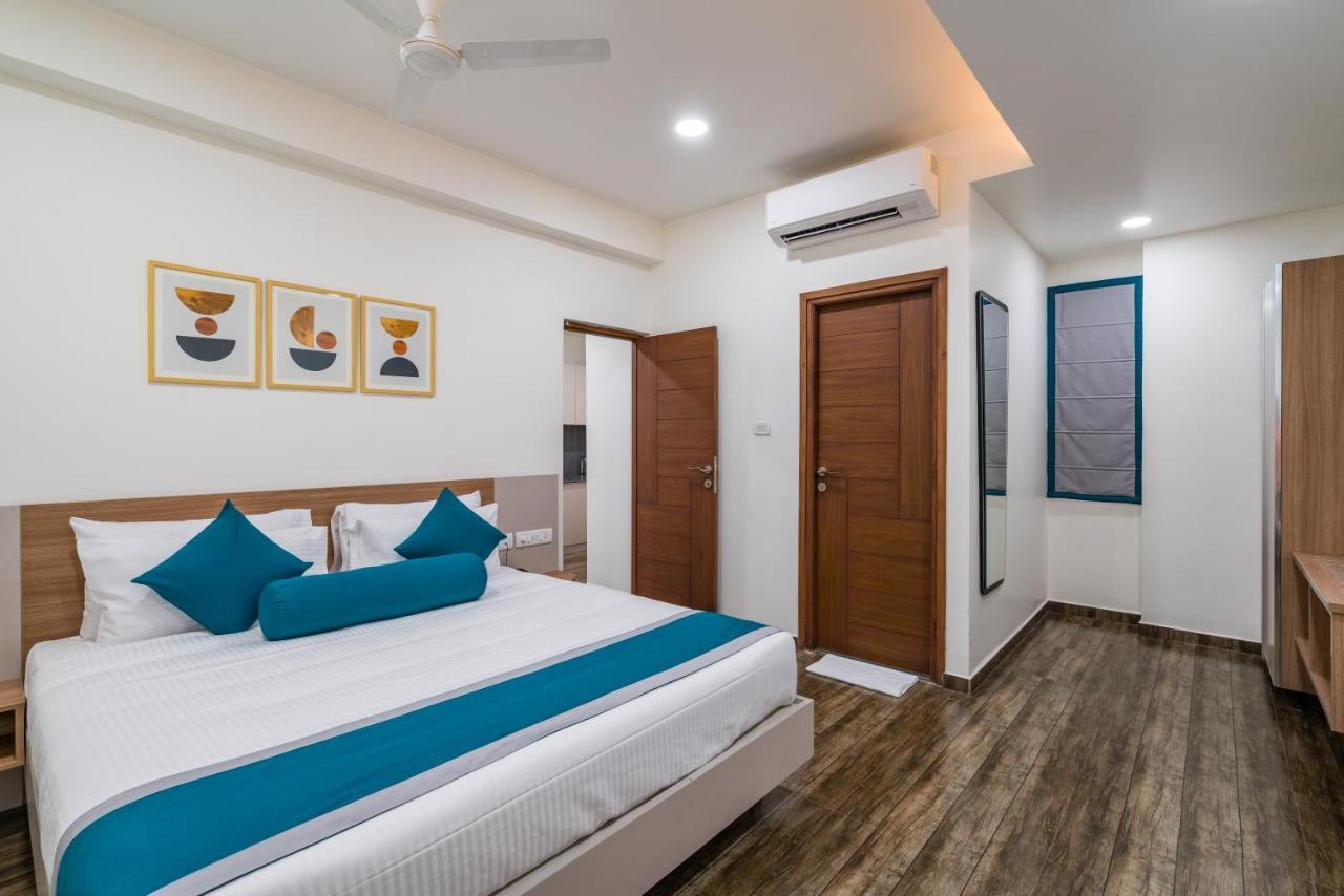 Skyla Studios & Suites - Hitech City Hyderabad Luaran gambar
